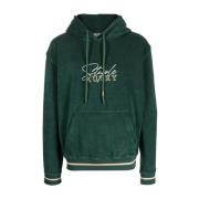 Hoodie met Geborduurd Logo Autry , Green , Heren