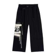 Sportieve Utility Casual Broek Y-3 , Black , Heren