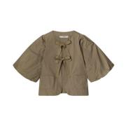 Elegante Blouse Taft Jas Summum Woman , Brown , Dames