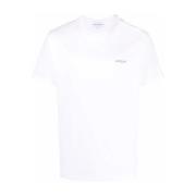 Geborduurd slogan t-shirt Maison Labiche , White , Heren