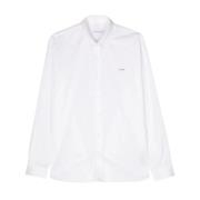 Tijdloos Herensherbes twill overhemd - Liefde Maison Labiche , White ,...