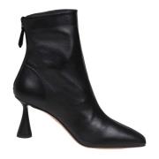 Zwart Leren Amore Bootie Aquazzura , Black , Dames