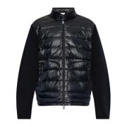 Vest met gewatteerde voorkant Moncler , Blue , Heren