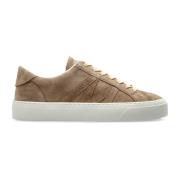 Sneakers Monaco2 Moncler , Beige , Dames