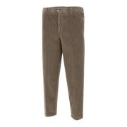 Ribfluwelen Broek Grijs Briglia , Gray , Heren