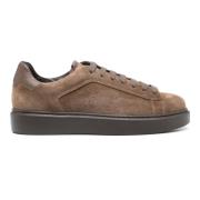 Suede Sneakers Doucal's , Brown , Heren