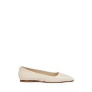 Klassieke Ballerina Pomp in Creamy aeyde , Beige , Dames