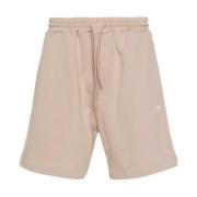 Neutrale shorts voor een stijlvolle look Msgm , Beige , Heren