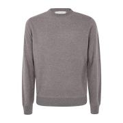 Kasjmierwol Ronde Hals Sweater Filippo De Laurentiis , Brown , Heren