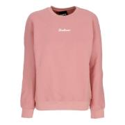 Logo Crewneck Sweatshirt Pink/White Disclaimer , Pink , Dames