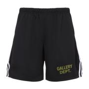 Zwarte Venice Court Shorts Gallery Dept. , Black , Heren