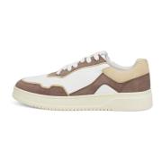 Leather Mix Trainers Boggi Milano , Multicolor , Heren