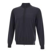 Merino Wol Trui Asfalt Grijs Filippo De Laurentiis , Gray , Heren