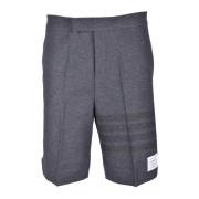 Katoenen Bermuda Shorts Thom Browne , Gray , Heren