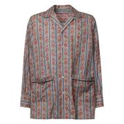 Zijden Pyjama Overhemden Valentino Garavani , Multicolor , Heren