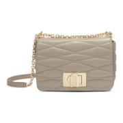 Crossbody Tas 1927 Stijl Furla , Beige , Dames