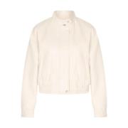 Fabrice2 Leren Jas Aime´e the Label , Beige , Dames