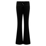 Stijlvolle Broek voor een Trendy Look Courrèges , Black , Dames