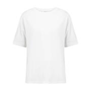 Hazel T-shirt in gebreide stijl Knit-ted , White , Dames