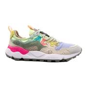 Paarse Sneakers Yamano 3 Vrouwencollectie Flower Mountain , Multicolor...