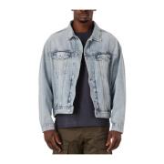 Relaxed Denim Jack Calvin Klein , Blue , Heren