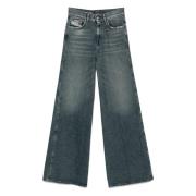 Vintage Denim 5-Pocket Jeans Diesel , Blue , Dames