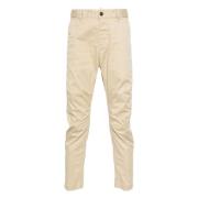 Casual Chino-broek voor mannen Dsquared2 , Beige , Heren