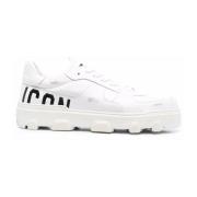 Casual Sneakers voor Mannen Dsquared2 , White , Heren