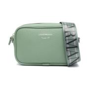 Groene Mini Tas met Verstelbare Band Emporio Armani , Green , Dames