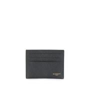 Leren kaarthouder Givenchy , Black , Heren