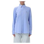 Smalle Overhemd Polo Ralph Lauren , Blue , Dames