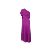 Asymmetrische One-Shoulder Jurk Roberto Cavalli , Purple , Dames