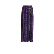 Python Print Plooirok Roberto Cavalli , Purple , Dames