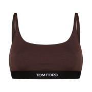 Bralette Lingerie Set Tom Ford , Brown , Dames