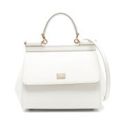 Witte Sicily Schoudertassen Dolce & Gabbana , White , Dames