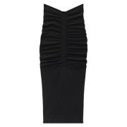 Gerimpelde Maxi Rok Alexander Wang , Black , Dames