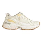 Leren Ster Hak en Spoor Schoenen Golden Goose , White , Heren