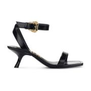 Zwarte Naplack Sandaal - Fiona Model Versace Jeans Couture , Black , D...