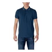 Korte Mouw Polo Lente/Zomer Collectie Colmar , Blue , Heren