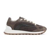 Taiga Sneakers voor Mannen Brunello Cucinelli , Brown , Dames