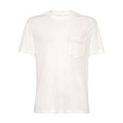 Beige T-shirts en Polos Brunello Cucinelli , Beige , Heren