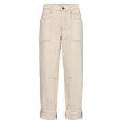 Klei Broek MMSagai Stijl 170160 MOS Mosh , Beige , Dames