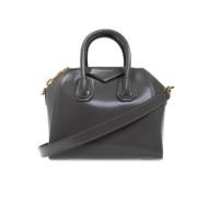 Houtskool Antigona Mini Tas Givenchy , Black , Dames