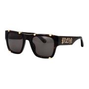 Stijlvolle zonnebril Spp042W Philipp Plein , Brown , Heren