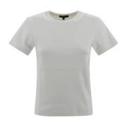 Katoenen Crew Neck T-shirt Wit Soeur , White , Dames