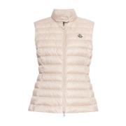 Lichtroze Vest voor Vrouwen Moncler , Pink , Dames