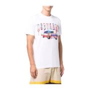 Casual T-shirt Collectie Dsquared2 , White , Heren