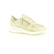 Beige Goud Print Runner DL Sport , Beige , Dames