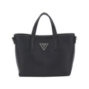 Elegante Zwarte Shopper Tas Guess , Black , Dames