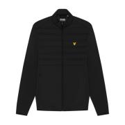 Hybrid Double Baffle Jacket Lyle & Scott , Black , Heren